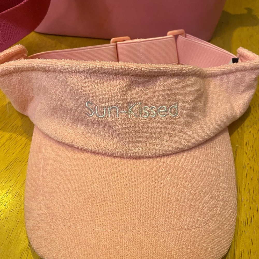 New! Sun-Kissed Pink Visor